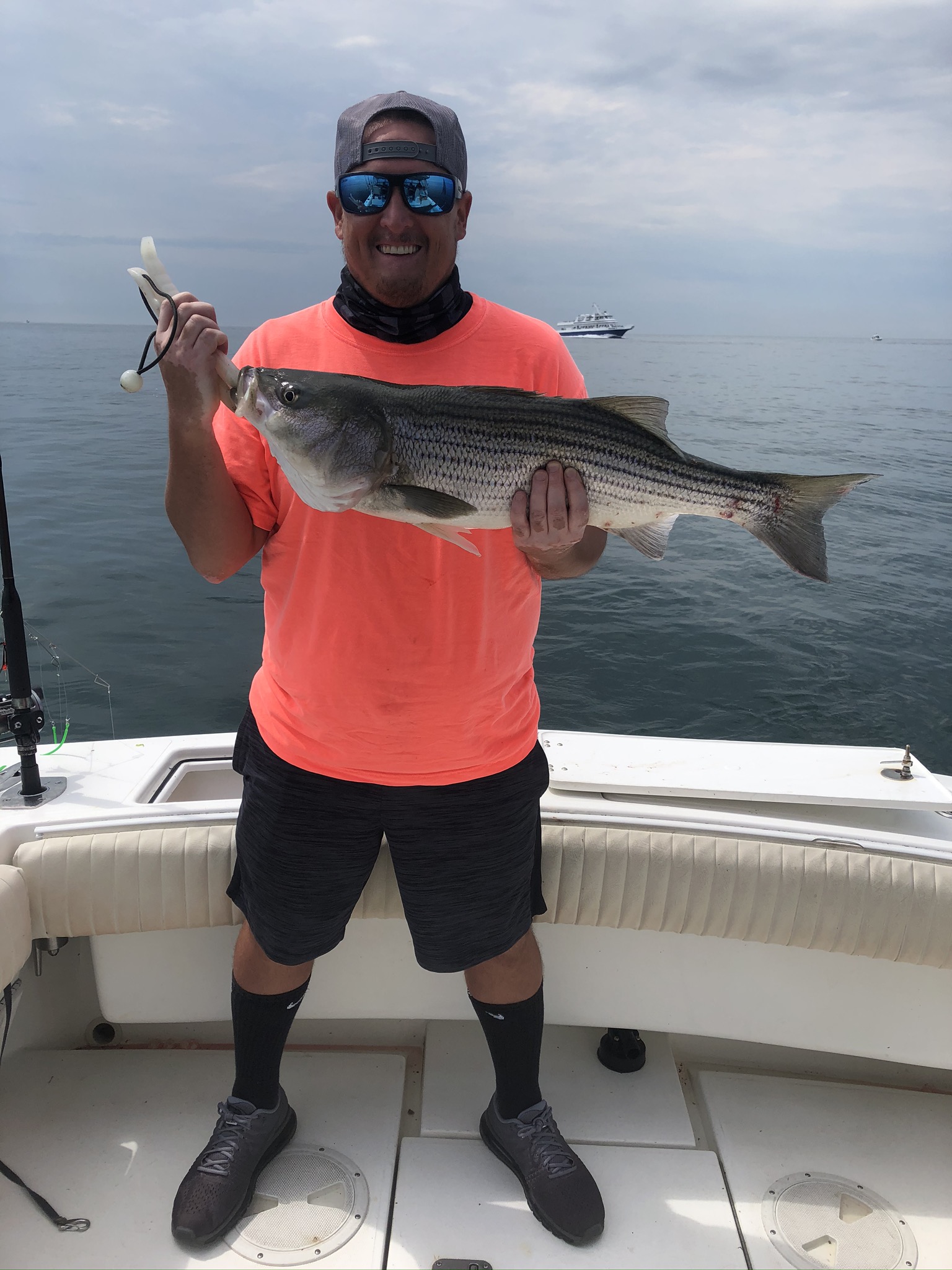 Whale of a day! Outer Cape Charter Fishing